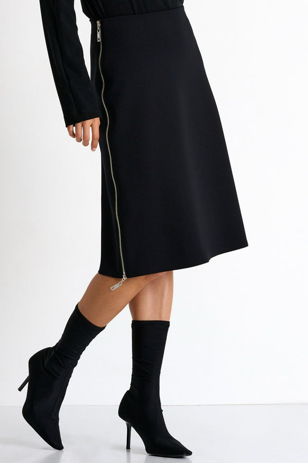 Shan Sofia Side Zip Elegant Skirt